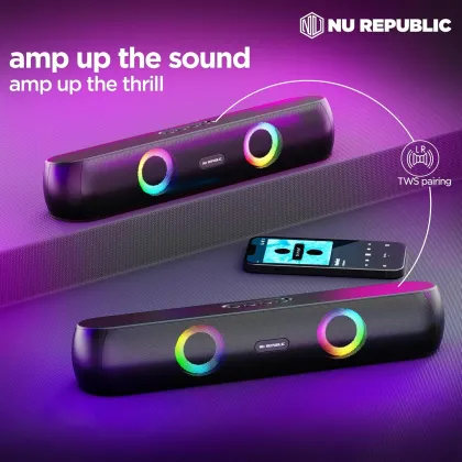Nu Republic Party Box 160 Bluetooth Soundbar - image 4