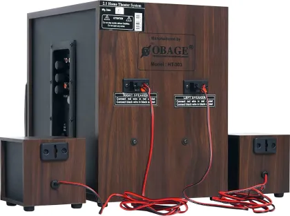 OBAGE HT-303 2.1 Home Theatre Speaker System - image 3