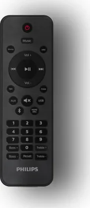 Philips TAB4319 80W Soundbar with Wireless Subwoofer - image 5