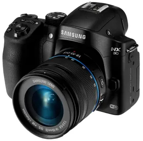 Samsung Smart NX30 20.3MP Mirrorless Camera (18-55mm Lens) - image 1