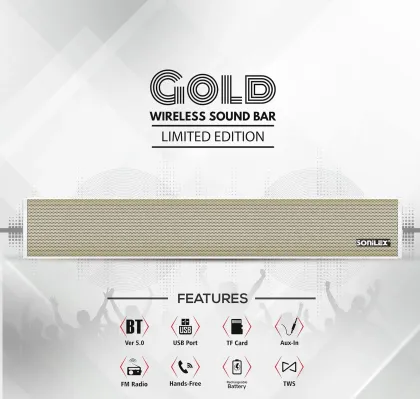 Sonilex Thunder Mini 10W Bluetooth Speaker - image 3