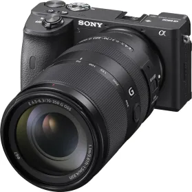 Sony a6100 24.2 MP Mirrorless Digital Camera with Sony E 70-350mm F/4.5-6.3 G OSS Lens - image 1