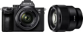 Sony a7 III 24.2MP Mirrorless DSLR Camera with 28-70mm F/3.5-5.6 OSS Lens & 85mm F/1.8 Prime Lens - image 1