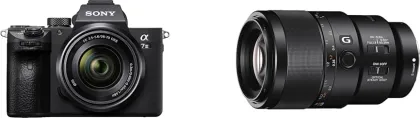 Sony a7 III 24.2MP Mirrorless Camera with FE 28-70mm F/3.5-5.6 OSS & E 90mm F2.8 Macro G OSS Lens - image 3