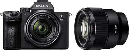 Sony a7 III 24.2MP Mirrorless DSLR Camera with 28-70mm F/3.5-5.6 OSS Lens & 85mm F/1.8 Prime Lens - image 2