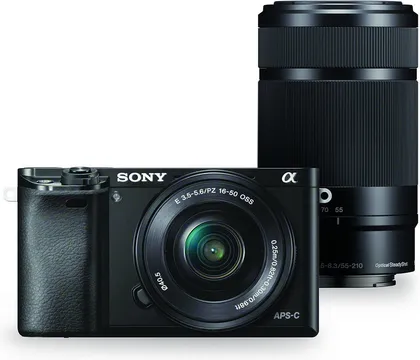 Sony Alpha A6000 24.3MP Digital Camera (55-210mm & 16-50mm Lenses) - image 2