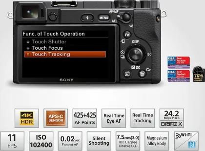 Sony Alpha ILCE-6400L 24.2MP Mirrorless Camera with 16-50mm Power Zoom Lens & Sony E 18-105mm F/4 G Lens - image 3