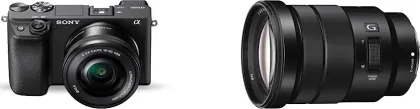 Sony Alpha ILCE-6400L 24.2MP Mirrorless Camera with 16-50mm Power Zoom Lens & Sony E 18-105mm F/4 G Lens - image 4