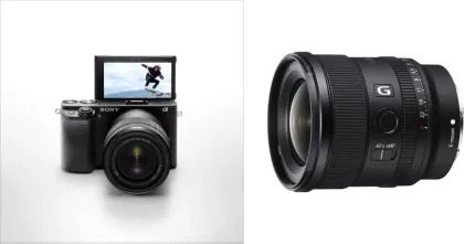 Sony Alpha ILCE-6400 24.2MP Mirrorless Camera (E 18-135mm F/3.5-5.6 Lens & E 20mm F/1.8 G Lens) - image 4