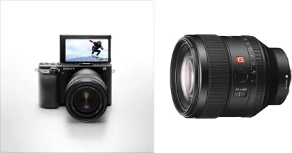 Sony Alpha ILCE-6400 24.2MP Mirrorless Digital SLR Camera (18-135mm & E 85mm F/1.4 G Master Lens) - image 3