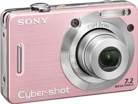 Sony Cybershot DSCW55 7.2MP Digital Camera - image 1