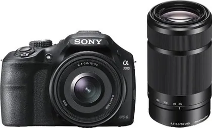 Sony ILCE-3500JY with SEL1850 & SEL55210 Lens Mirrorless Camera - image 3