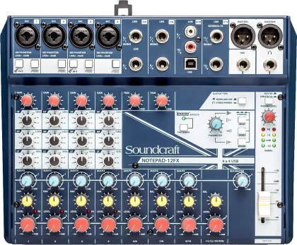 SoundCraft Notepad 12FX Sound Mixer - image 2