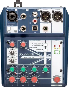 SoundCraft Notepad 5 Sound Mixer - image 1