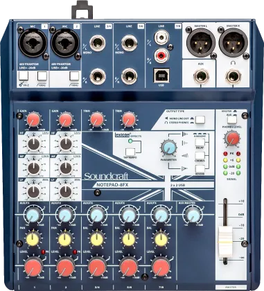 SoundCraft Notepad 8FX Sound Mixer - image 2