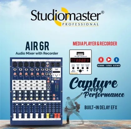 Studiomaster AIR-6R Digital Sound Mixer - image 4