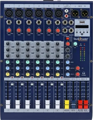 Studiomaster Air 6U 6 Channel Digital Sound Mixer - image 3