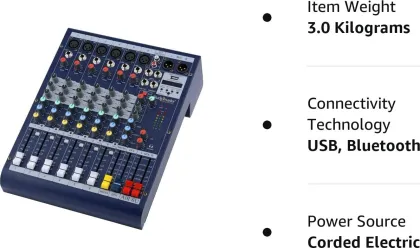 Studiomaster Air 6U 6 Channel Digital Sound Mixer - image 4