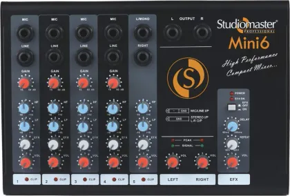 Studiomaster Mini-6 Sound Mixer - image 2