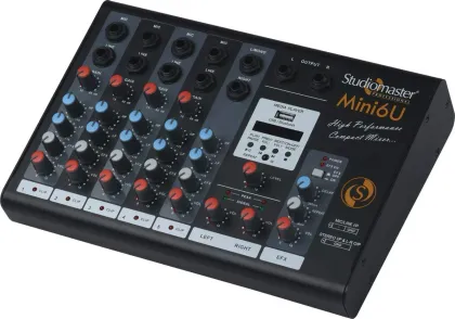 Studiomaster Mini 6U 5 Channel Digital Sound Mixer - image 3