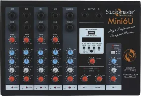 Studiomaster Mini 6U 5 Channel Digital Sound Mixer - image 1