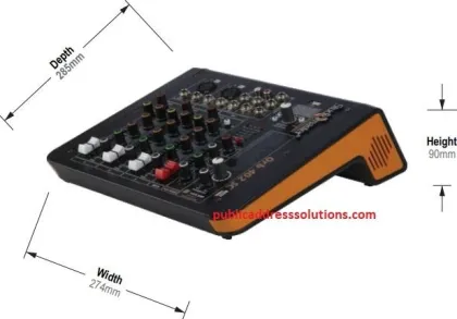 Studiomaster ORB-402SC 4-Channel Analog Sound Mixer - image 5