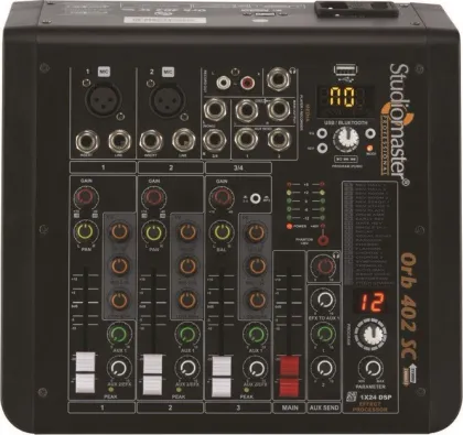 Studiomaster ORB-402SC 4-Channel Analog Sound Mixer - image 2