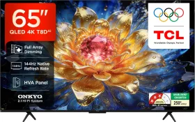 TCL T8D 65 inch Ultra HD 4K Smart QLED TV (65T8D)