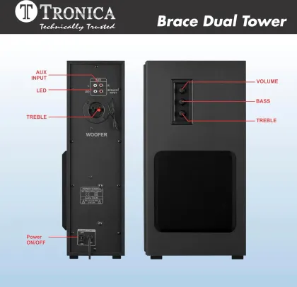 Tronica Brace 70W Home Theater - image 5