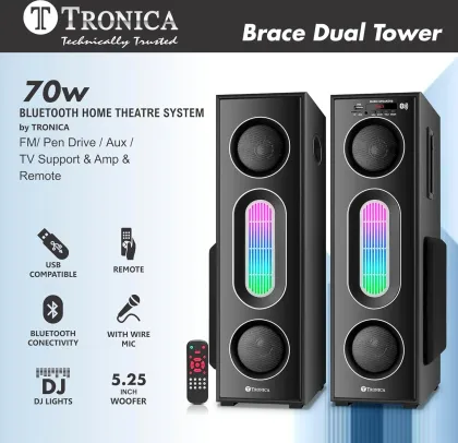 Tronica Brace 70W Home Theater - image 3