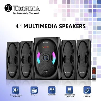Tronica BT666 90W Bluetooth Home Theater - image 3