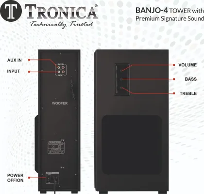 Tronica Folk Audio Comet 85W DigniFi Bluetooth Home Theater - image 3