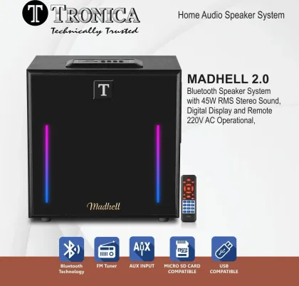 Tronica MADHELL 2.0 45W Bluetooth Home Theatre - image 3