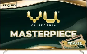 Vu Masterpiece Frame Series 2025 55 inch Ultra HD 4K Smart QLED TV (55MASTERPIECE)