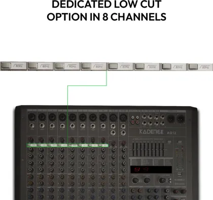 Xtreme Acoustics Kadence AG12 12 Channel Digital Sound Mixer - image 3