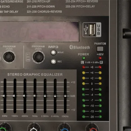 Xtreme Acoustics XAFG12 Professional 12 Channel Sound Mixer - image 3