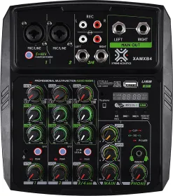 Xtreme Acoustics XAMXB4 4 Channel Analog Sound Mixer - image 1