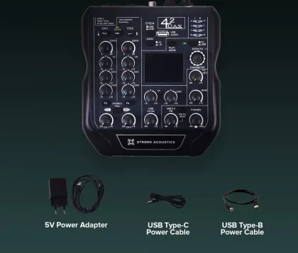 Xtreme Acoustics XAMX42 4-Channel Analog Sound Mixer - image 9