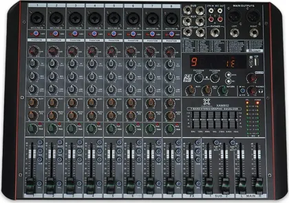 Xtreme Acoustics XAM802 8 Channel Analog Sound Mixer - image 2