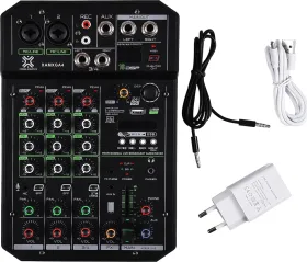 Xtreme Acoustics XAMXGA4 4 Channel Analog Sound Mixer - image 1