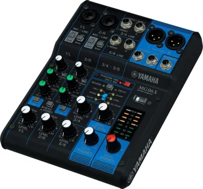 Yamaha MG06X 6 Channel Sound Mixer - image 3