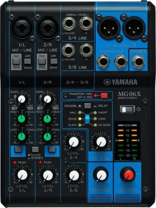 Yamaha MG06X 6 Channel Sound Mixer - image 2