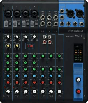 Yamaha MG10 Analog Sound Mixer - image 2