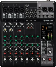 Yamaha MG10X 10 Channel Analog Mixer - image 1