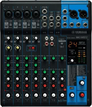 Yamaha MG10XU 10-Channel Analog Mixer - image 2