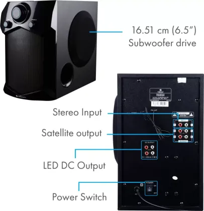 Zebronics INDIE 105 W Bluetooth Speaker - image 5