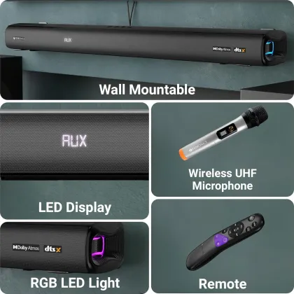 Zebronics Jukebar 9900 725W Bluetooth Home Theatre - image 6